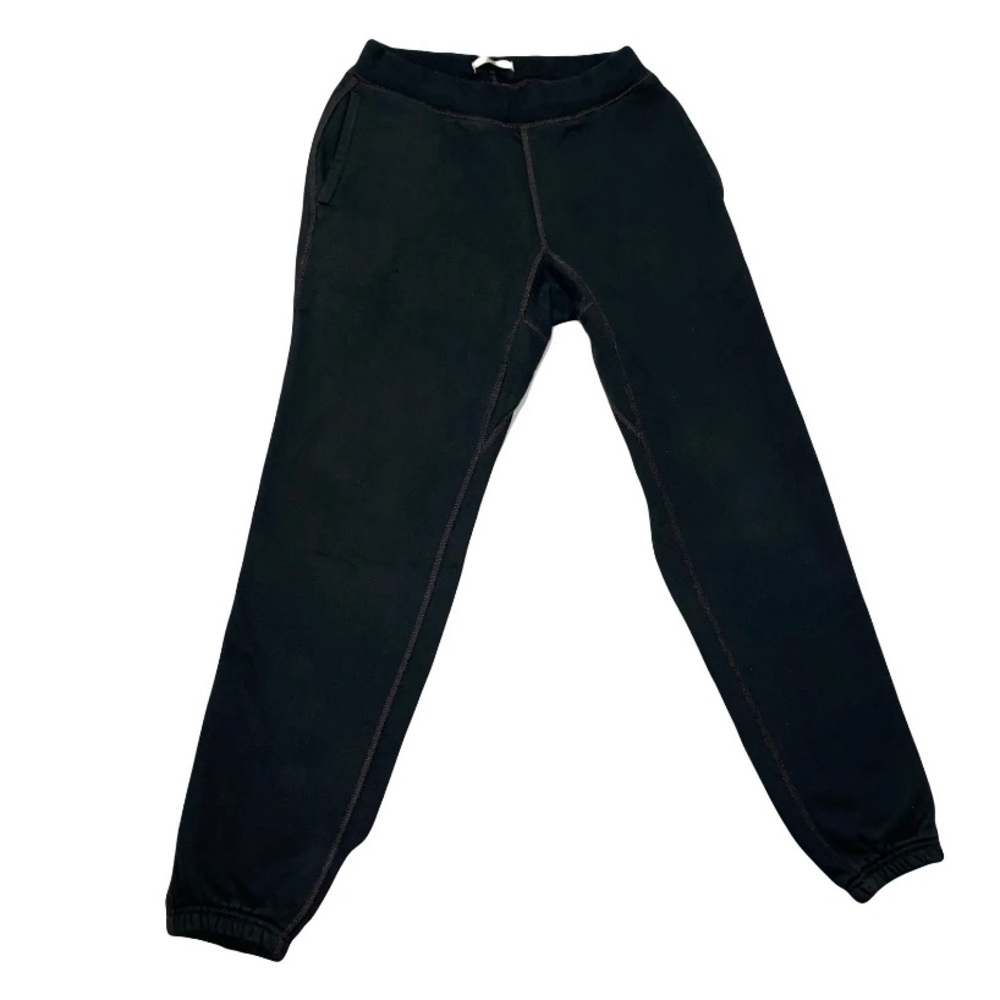 Mens Wallace & Barnes JCrew Black Heavyweight Heritage Fleece Sweatpants Size XS